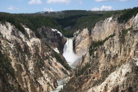 Upper falls vue depuis ARTIST POINT
